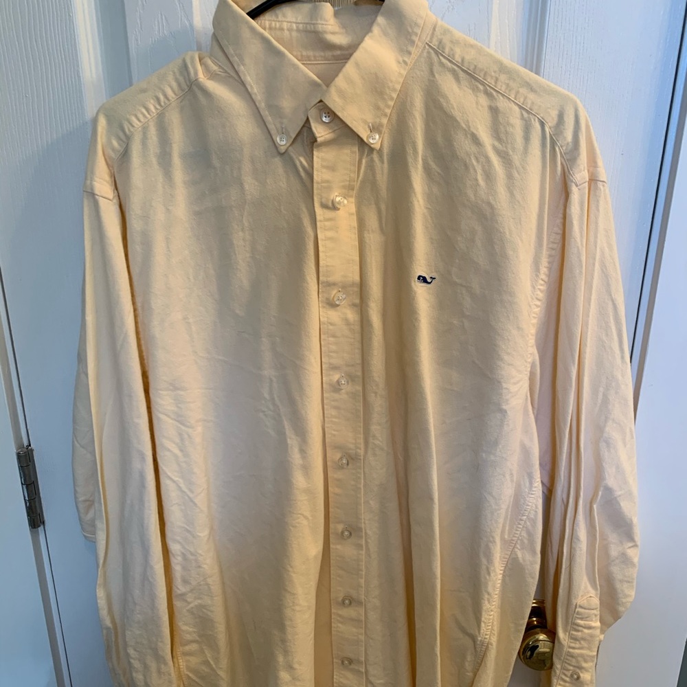 Vineyard Vines Mens Button-down Whale Shirt sz M.